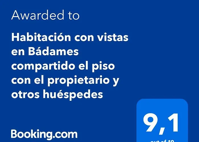 Séjour chez l'habitant Habitación Con Vistas En Bádames Compartido El Piso Con El Propietario Y Otros Huéspedes